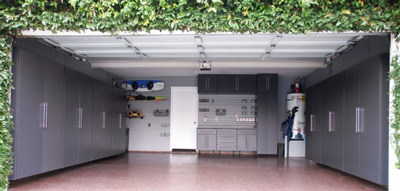 Garage Makeovers Organize Your, White Melamine Cabinets For Garage